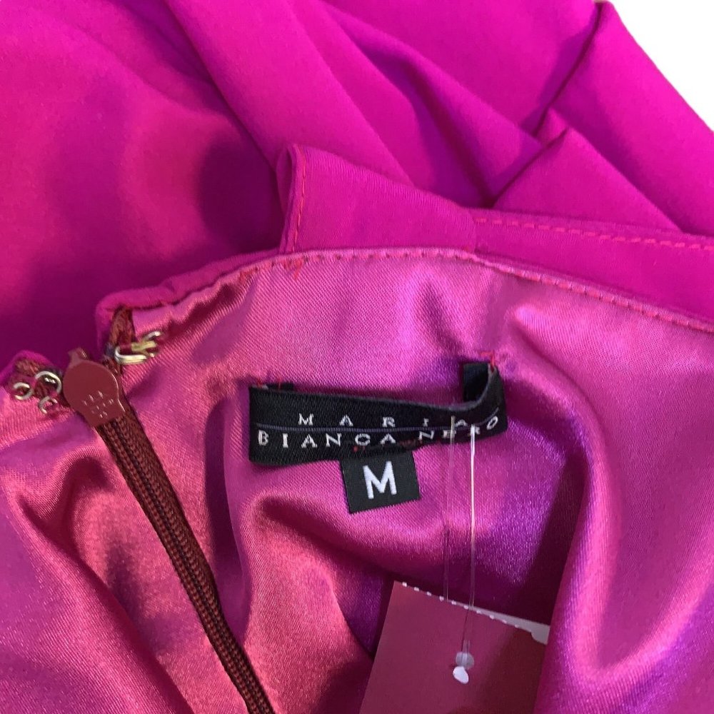 *NWT Maria Bianca Nero Purple Dress Medium - Picture 4 of 5